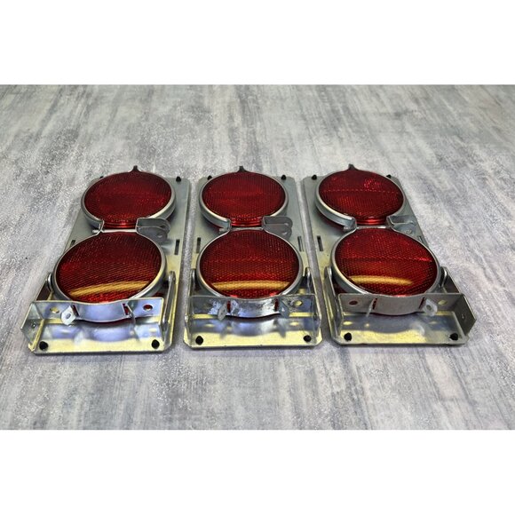 Anthes Traffic Reflectors Highway Lenses Vintage Vehicle Safety Warning - Picture 7 of 15